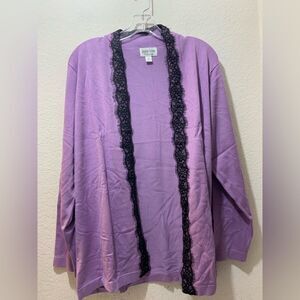 Jamie Gries Collection purple black open top New